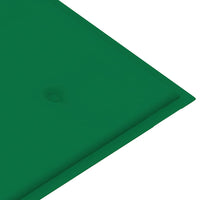 Thumbnail for Gartenbank mit Auflage 120 cm Bambus