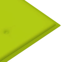Thumbnail for Gartenbank mit Auflage 120 cm Bambus