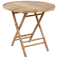 Thumbnail for 5-tlg. Garten-Essgruppe mit Kissen Klappbar Bambus