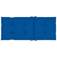 Thumbnail for Verstellbare Gartenstühle 2 Stk. mit Auflagen Massivholz Akazie