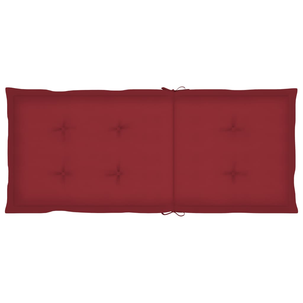 Klappbare Gartenstühle 3 Stk. mit Auflagen Massivholz Akazie