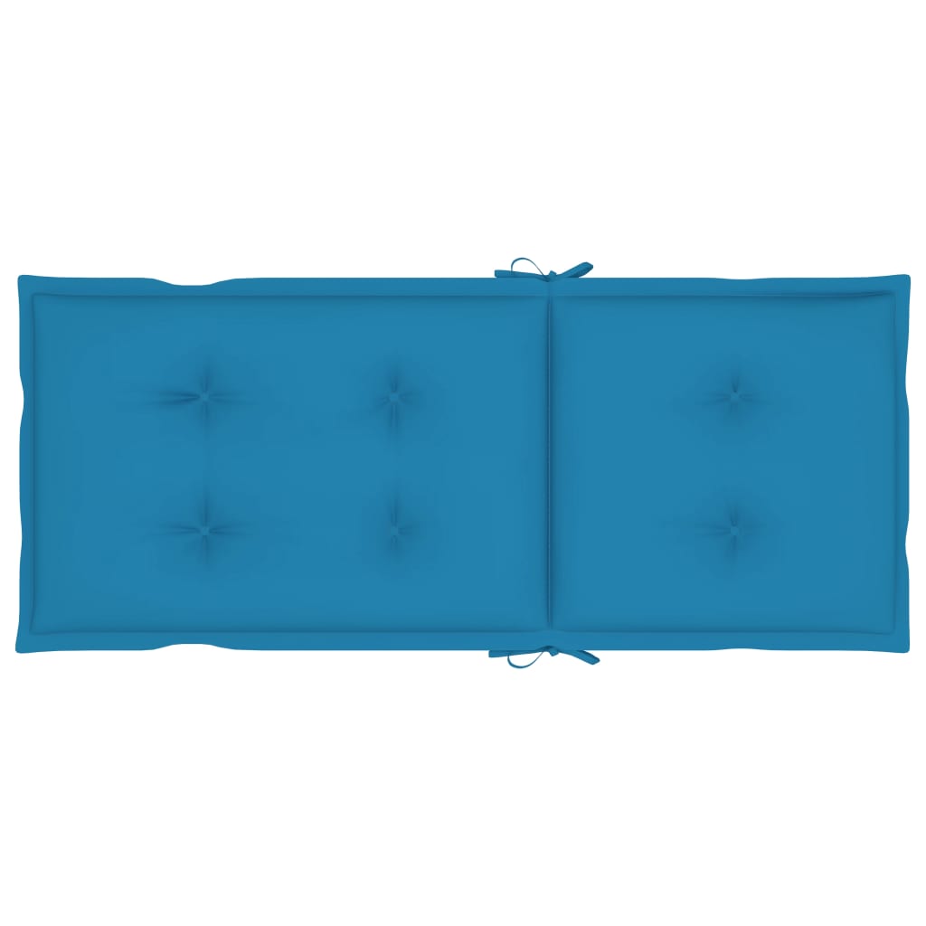 Klappbare Gartenstühle 3 Stk. mit Auflagen Massivholz Akazie