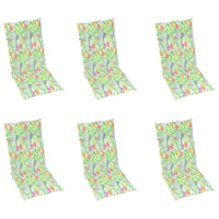 Thumbnail for Klappbare Gartenstühle 6 Stk. mit Auflagen Massivholz Akazie