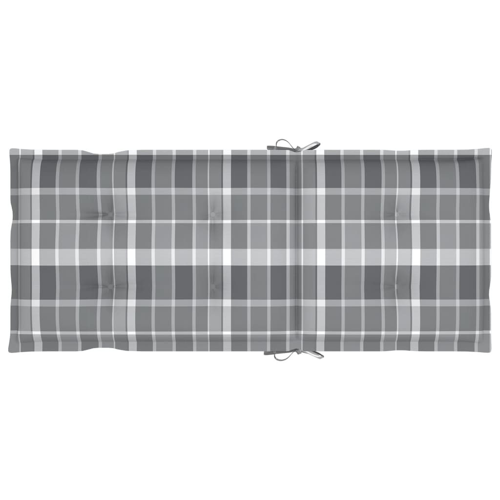 Klappbare Gartenstühle 6 Stk. mit Auflagen Massivholz Akazie