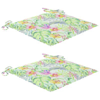 Thumbnail for Garten-Essstühle mit Kissen 2 Stk. Massivholz Akazie