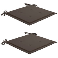 Thumbnail for Klappbare Gartenstühle 2 Stk. mit Sitzkissen Massivholz Akazie