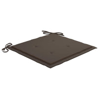 Thumbnail for Klappbare Gartenstühle 2 Stk. mit Sitzkissen Massivholz Akazie