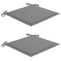 Thumbnail for Klappbare Gartenstühle 2 Stk. mit Kissen Massivholz Akazie