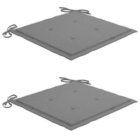 Thumbnail for Klappbare Gartenstühle 2 Stk. mit Kissen Massivholz Akazie