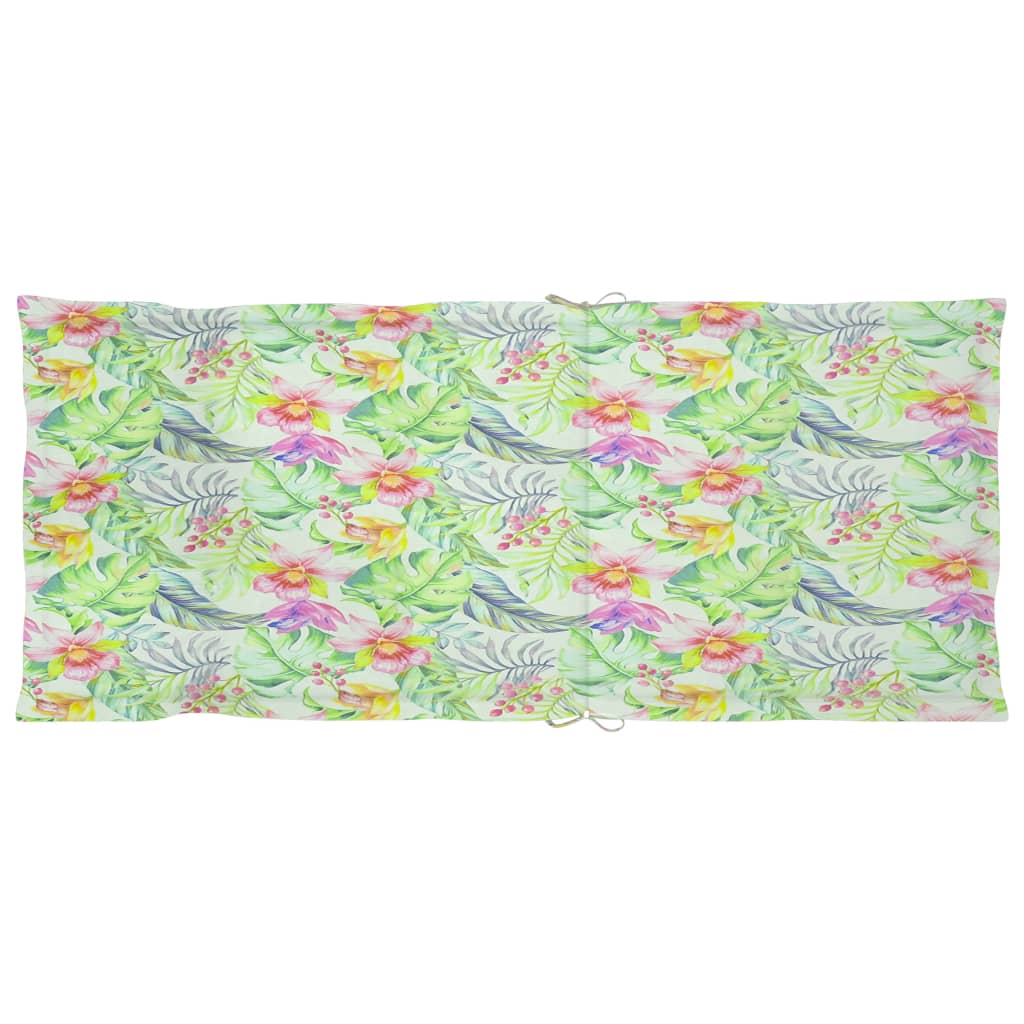 Verstellbare Gartenstühle 3 Stk. mit Auflagen Massivholz Akazie