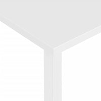 Thumbnail for Computertisch Weiß 105x55x72 cm MDF und Metall
