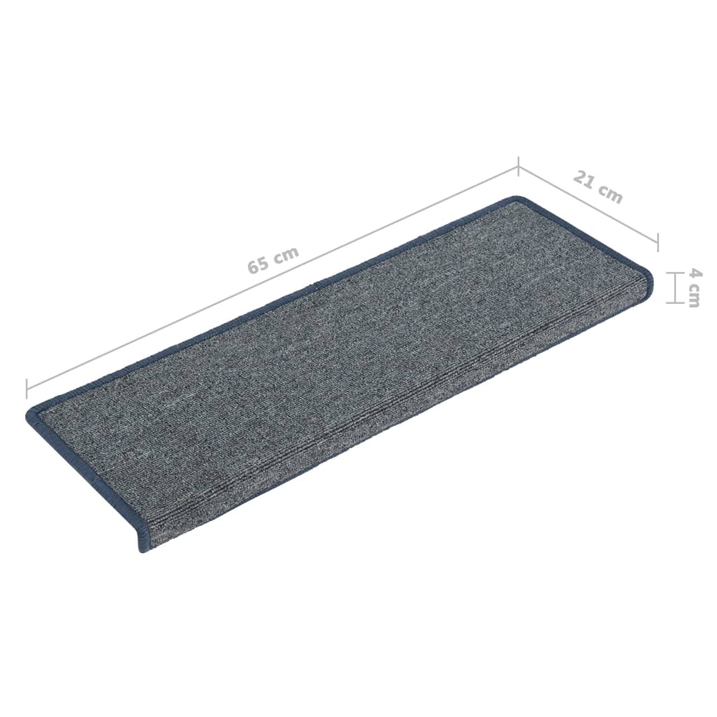 Stufenmatten 15 Stk. 65x25 cm Lila und Blau