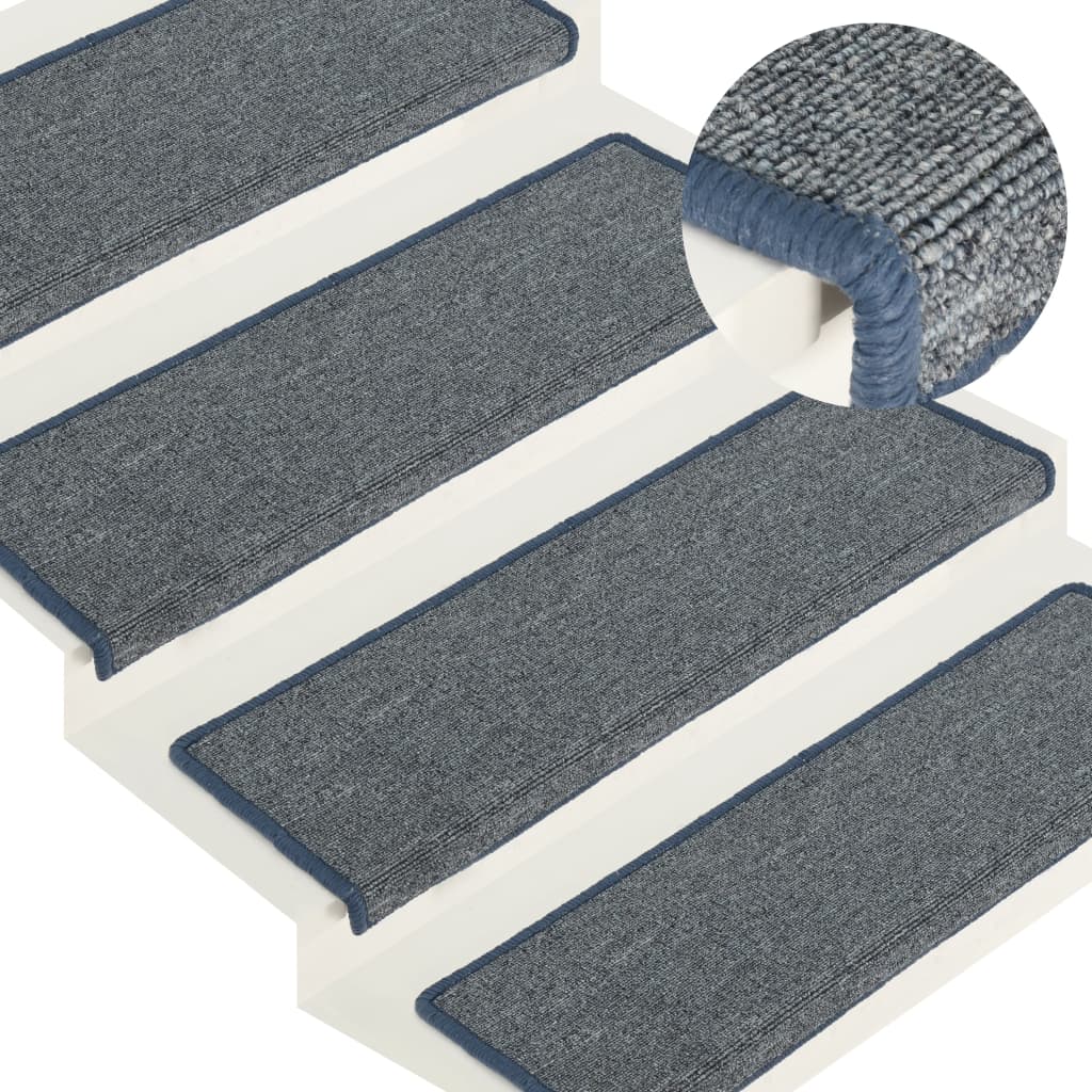 Stufenmatten 15 Stk. 65x25 cm Lila und Blau