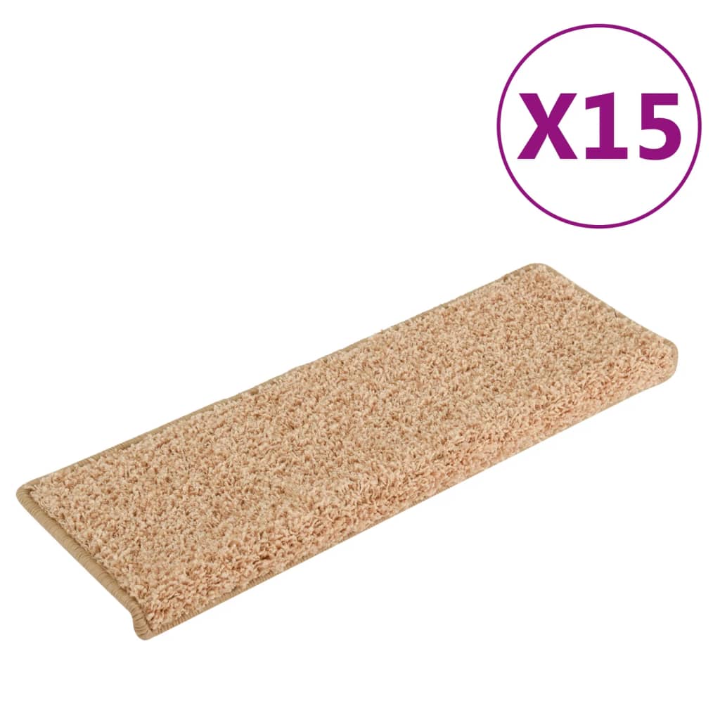 Stufenmatten 15 Stk. 65x21x4 cm Golden