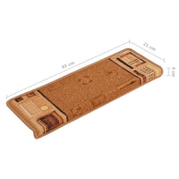 Thumbnail for Treppenmatten Selbstklebend 15 Stk. 65x25 cm Beige