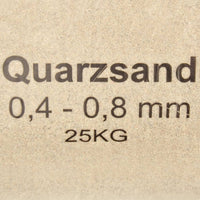 Thumbnail for Filtersand 25 kg 0,4-0,8 mm