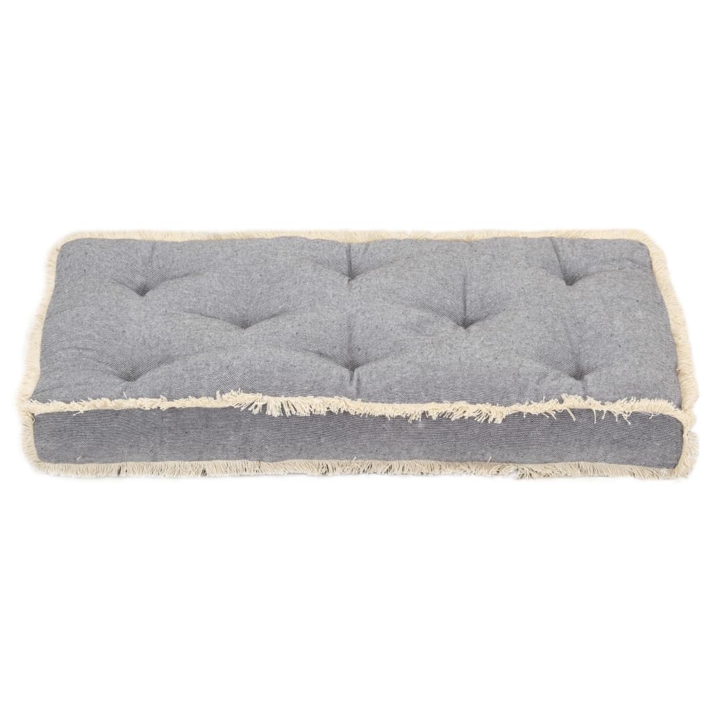 Palettensofa-Kissen Anthrazit 73x40x7 cm
