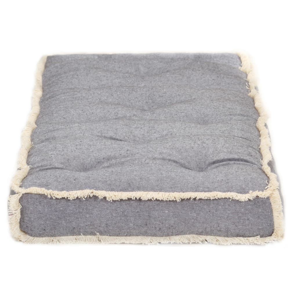 Palettensofa-Kissen Anthrazit 120x40x7 cm