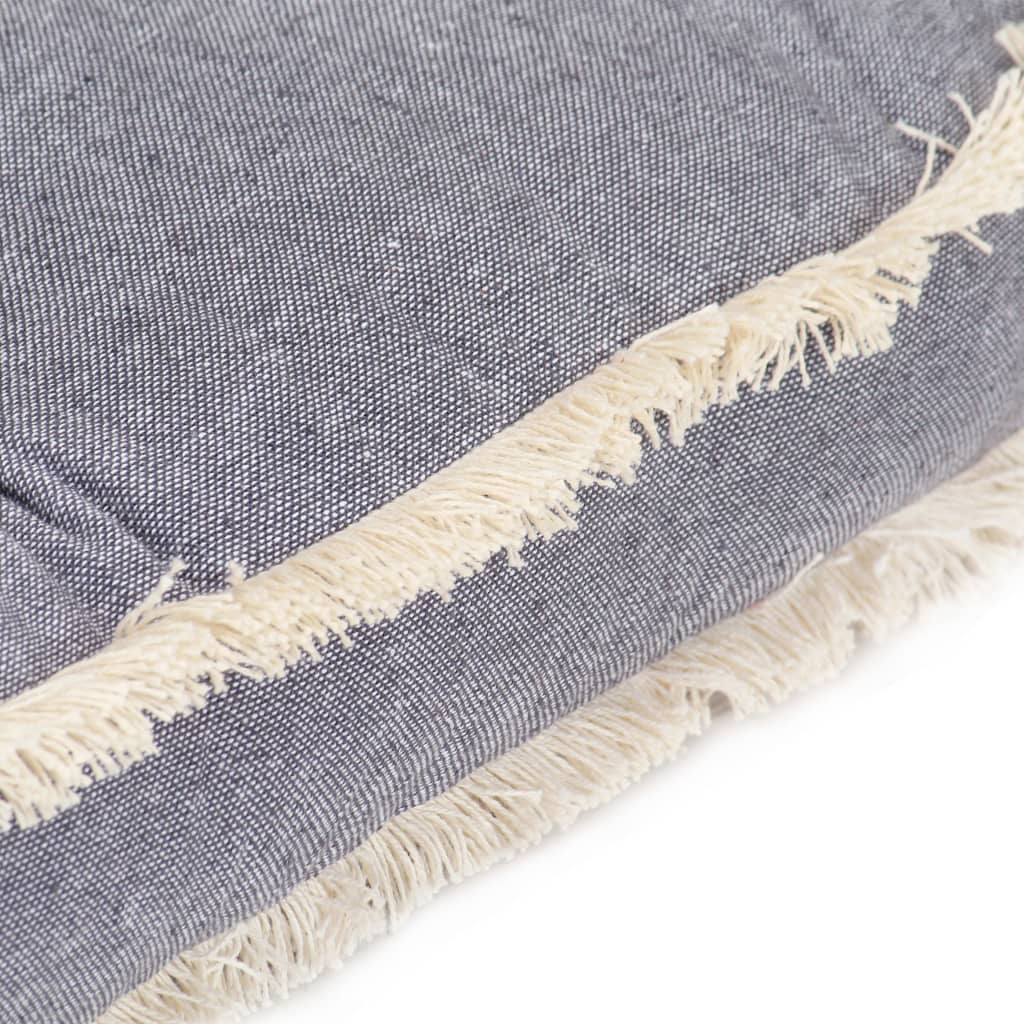 Palettensofa-Kissen Anthrazit 120x40x7 cm