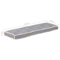 Thumbnail for Palettensofa-Kissen Anthrazit 120x40x7 cm