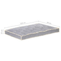 Thumbnail for Palettensofa-Kissen Anthrazit 120x80x10 cm