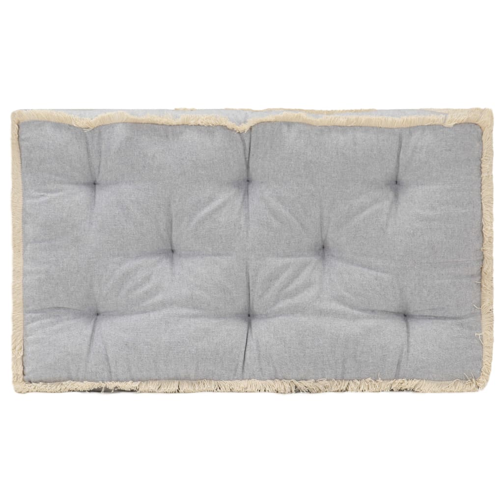 Palettensofa-Kissen Grau 73x40x7 cm