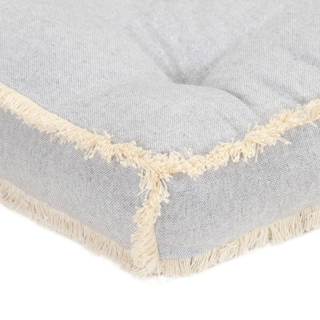 Palettensofa-Kissen Grau 73x40x7 cm
