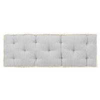 Thumbnail for Palettensofa-Kissen Grau 120x40x7 cm