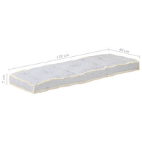 Thumbnail for Palettensofa-Kissen Grau 120x40x7 cm