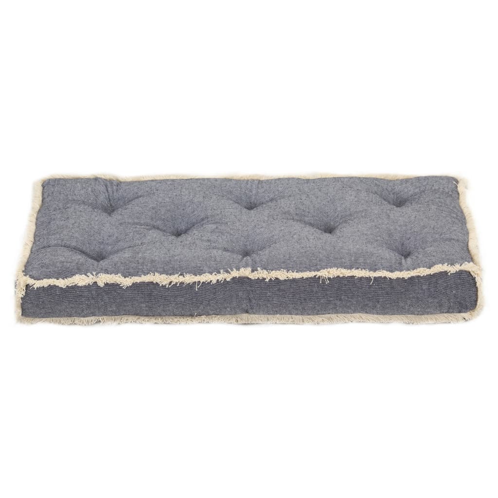 Palettensofa-Kissen Blau 73x40x7 cm