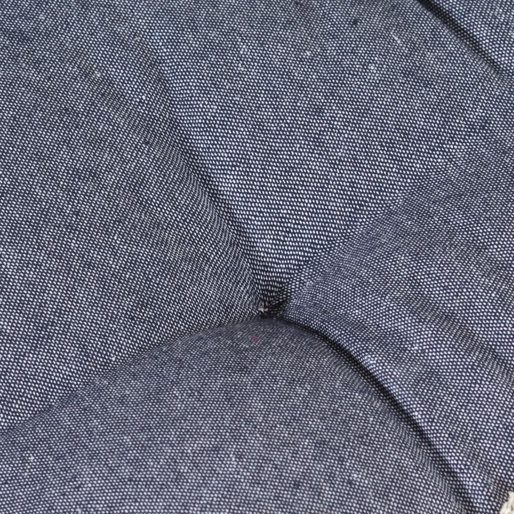 Palettensofa-Kissen Blau 120x40x7 cm