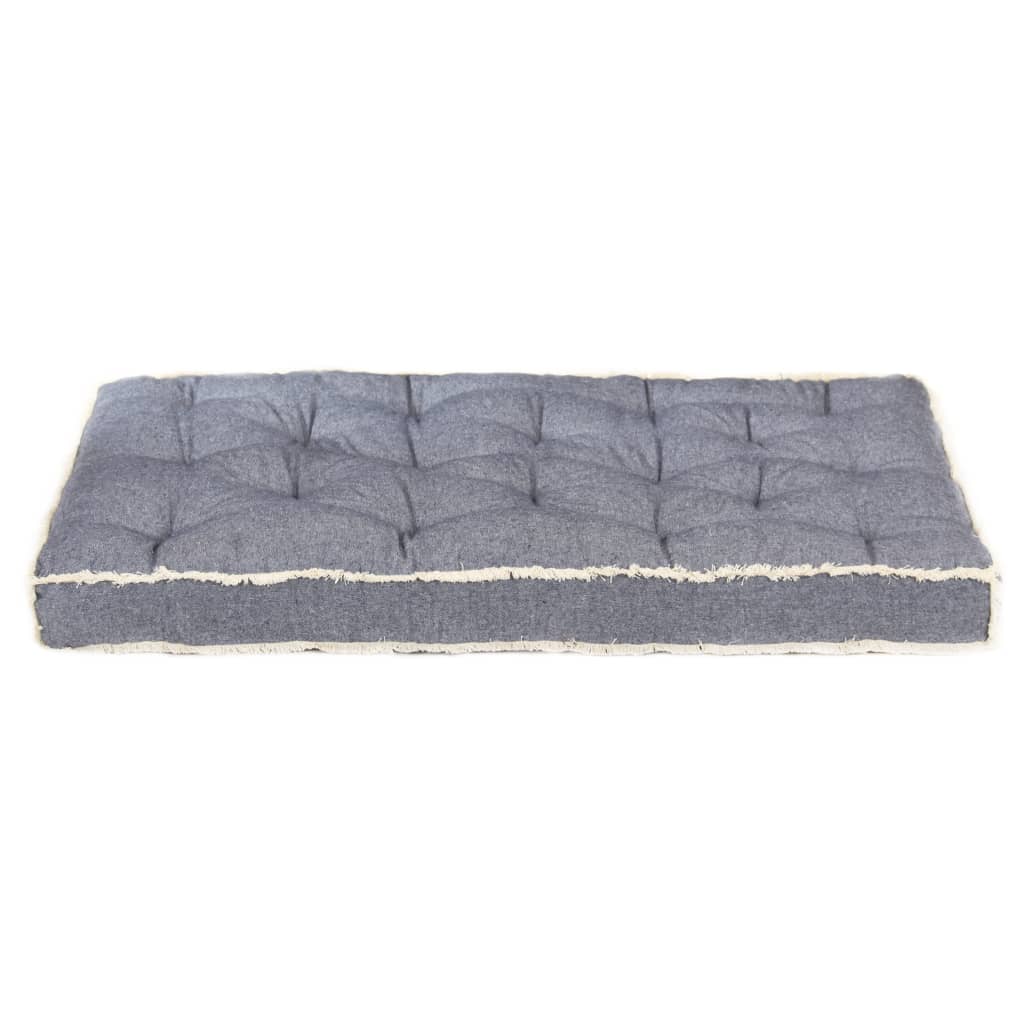 Palettensofa-Kissen Blau 120x80x10 cm
