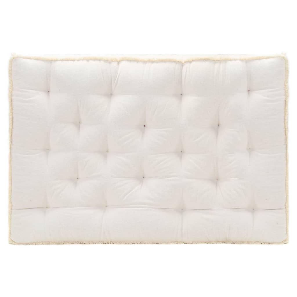 Palettensofa-Kissen Beige 120x80x10 cm