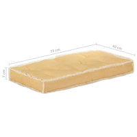 Thumbnail for Palettensofa-Kissen Gelb 73x40x7 cm