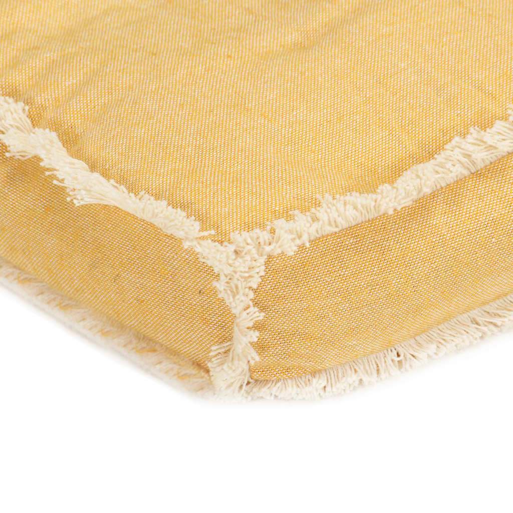Palettensofa-Kissen Gelb 120x40x7 cm