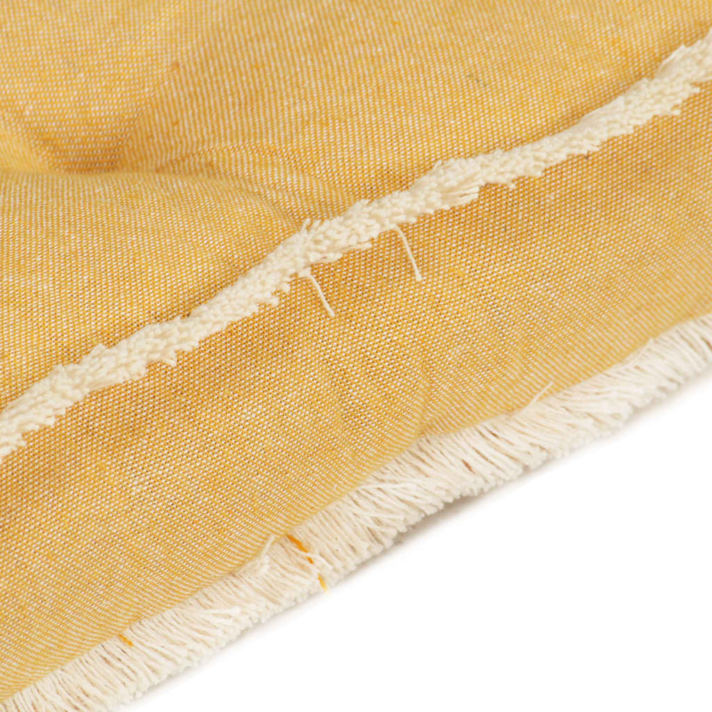 Palettensofa-Kissen Gelb 120x40x7 cm