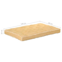 Thumbnail for Palettensofa-Kissen Gelb 120x80x10 cm