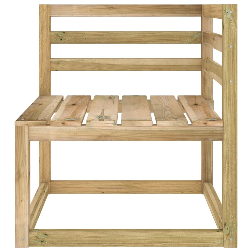 5-tlg. Garten-Lounge-Set mit Grauen Kissen