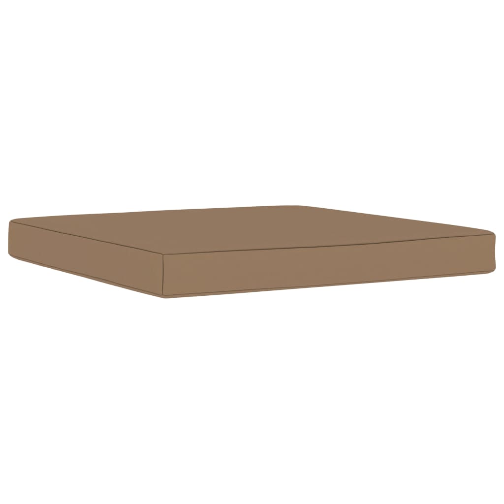 3-tlg. Garten-Lounge-Set mit Taupe Kissen