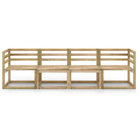 Thumbnail for 4-Sitzer-Gartensofa Grün Imprägniertes Kiefernholz