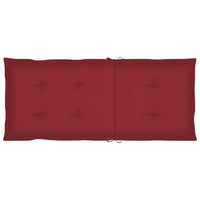 Thumbnail for Verstellbare Gartenstühle 4 Stk. mit Auflagen Massivholz Akazie