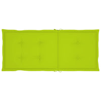 Thumbnail for Verstellbare Gartenstühle 4 Stk. mit Auflagen Massivholz Akazie