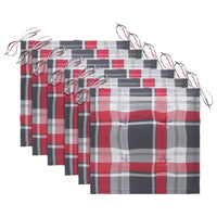 Thumbnail for Klappbare Gartenstühle 6 Stk. mit Kissen Massivholz Akazie