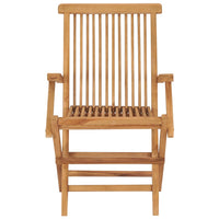Thumbnail for Gartenstühle mit Taupe Kissen 4 Stk. Massivholz Teak