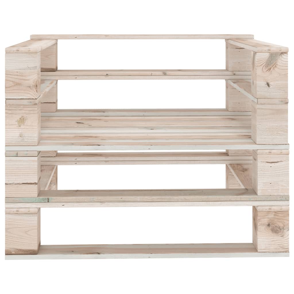 Garten-Palettensofa Imprägniertes Kiefernholz
