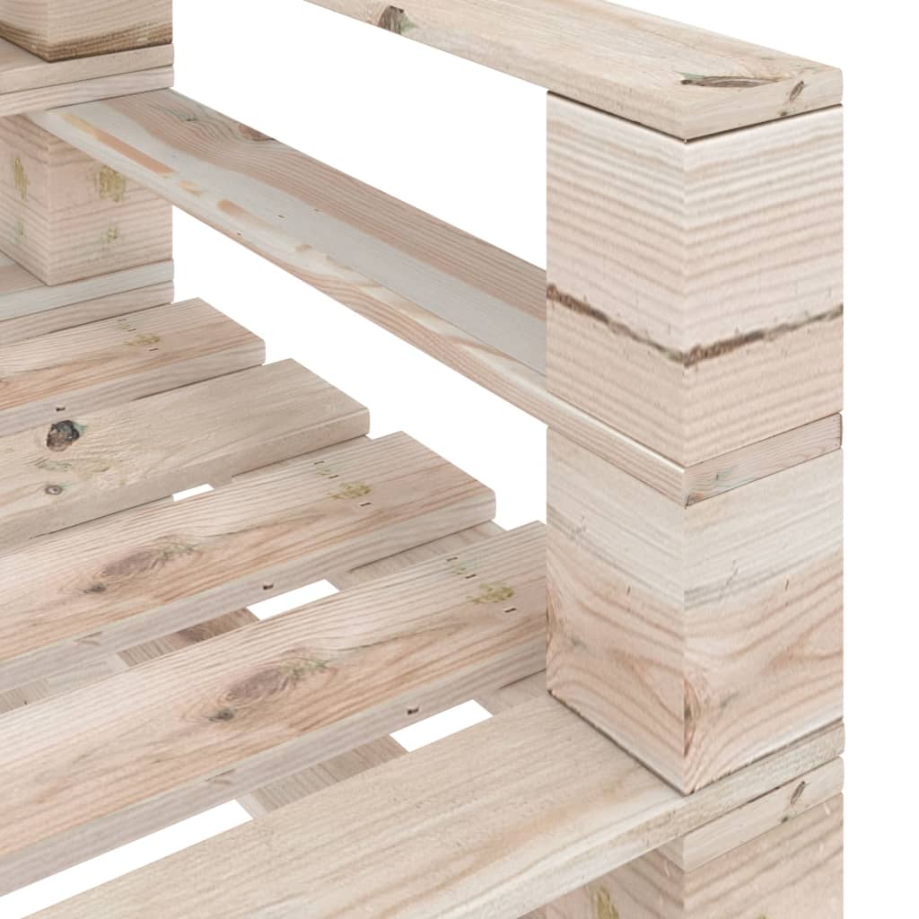 Garten-Paletten-Ecksofa Imprägniertes Kiefernholz