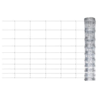 Thumbnail for Gartenzaun Verzinkter Stahl 50x1,5 m Silbern