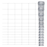 Thumbnail for Gartenzaun Verzinkter Stahl 50x1,5 m Silbern