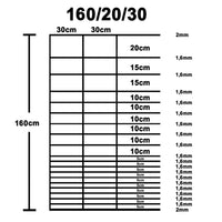 Thumbnail for Gartenzaun Verzinkter Stahl 50x1,6 m Silbern