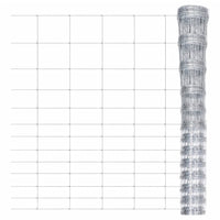 Thumbnail for Gartenzaun Verzinkter Stahl 50x1,25 m Silbern